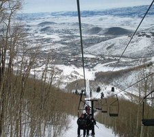 4 looking down the lift